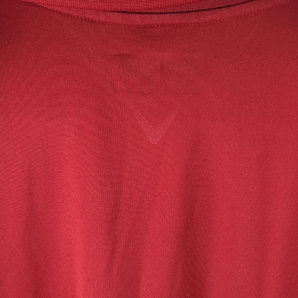 Callaway Golf Shirt - Men's Size XL - Red - Opti-Dri Golf - Polo - Short Sleeve - Picture 4 of 9